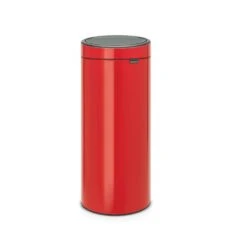 VIDAXL || Curver || WOOOD Winkel 15 Brabantia Touch Bin Afvalemmer 30 Liter Passion Red